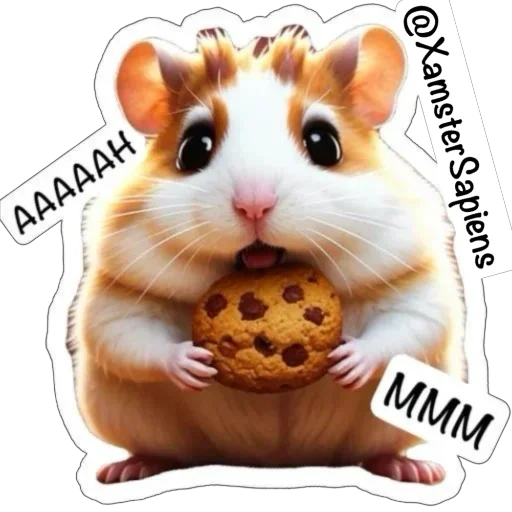 😋 Стикер «Хома» для Telegram