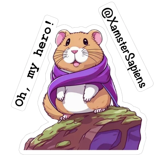 🦸 Стикер «Хома» для Telegram