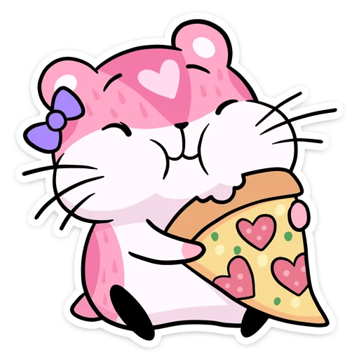 🍕 Стикер «Мохита» для Telegram