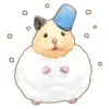 ☃️ Эмодзи «🌼 Набор эмоджи с Хомячком» для Telegram