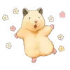 🌼 Эмодзи «🌼 Набор эмоджи с Хомячком» для Telegram