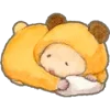 😴 Эмодзи «🌼 Набор эмоджи с Хомячком» для Telegram
