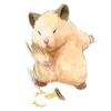 😤 Эмодзи «🌼 Набор эмоджи с Хомячком» для Telegram