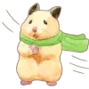 💨 Эмодзи «🌼 Набор эмоджи с Хомячком» для Telegram