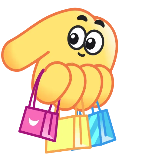 🛍 Эмодзи «Hand Emoji» для Telegram