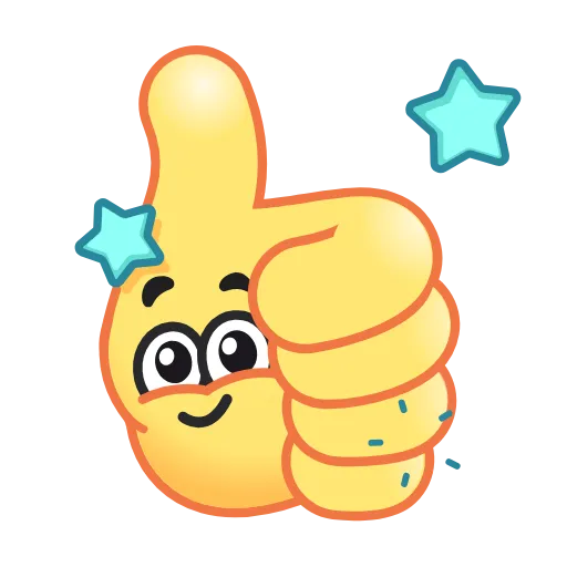 👍 Эмодзи «Hand Emoji» для Telegram