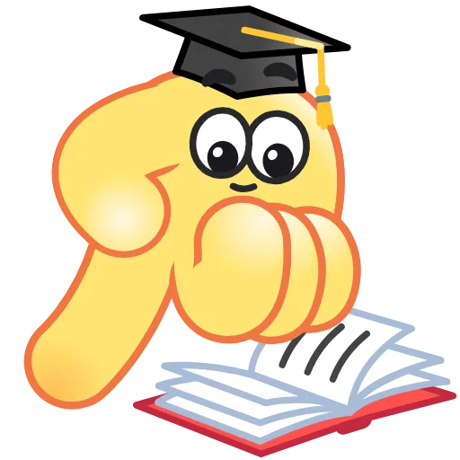 👨‍🎓 Эмодзи «Hand Emoji» для Telegram