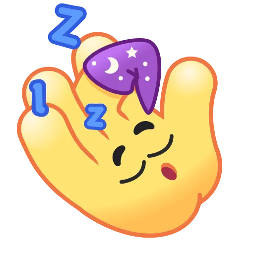 😴 Эмодзи «Hand Emoji» для Telegram