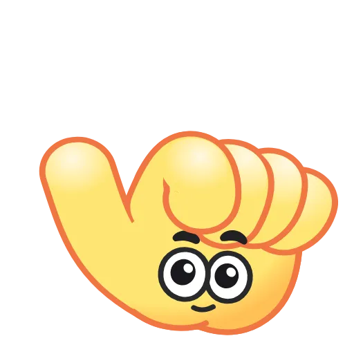 👆 Эмодзи «Hand Emoji» для Telegram