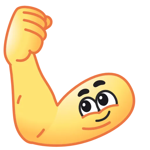 💪 Эмодзи «Hand Emoji» для Telegram