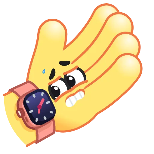 ⏱ Эмодзи «Hand Emoji» для Telegram