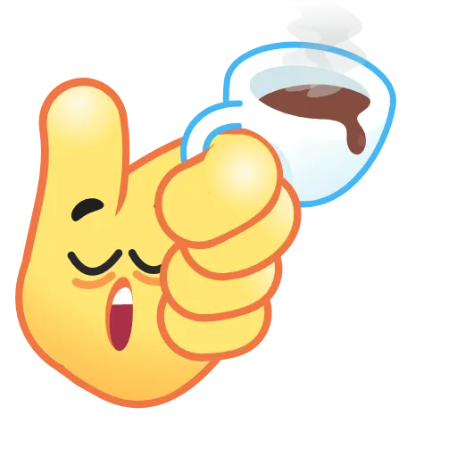 😪 Эмодзи «Hand Emoji» для Telegram