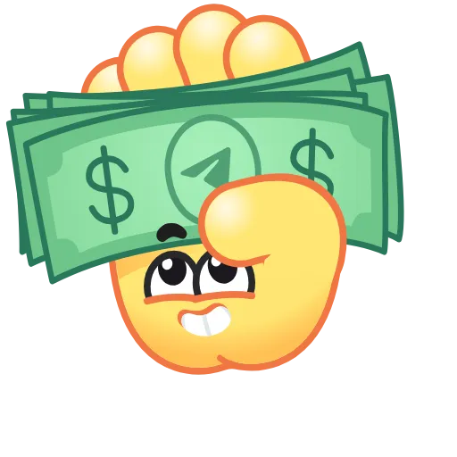 🤑 Эмодзи «Hand Emoji» для Telegram