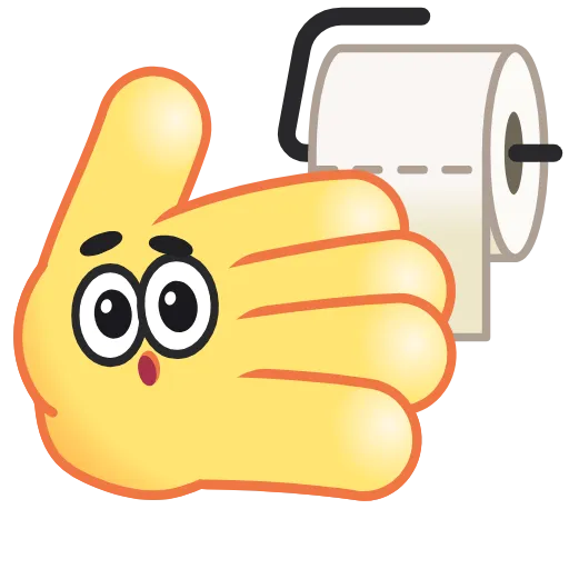 🧻 Эмодзи «Hand Emoji» для Telegram