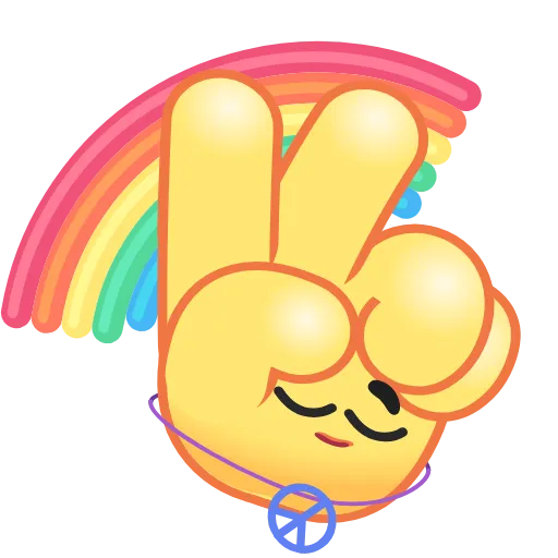 ✌️ Эмодзи «Hand Emoji» для Telegram