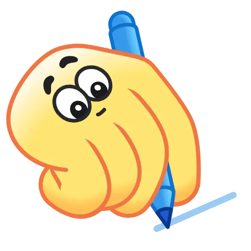✍️ Эмодзи «Hand Emoji» для Telegram