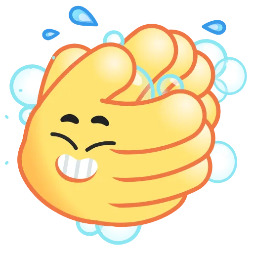 🧼 Эмодзи «Hand Emoji» для Telegram
