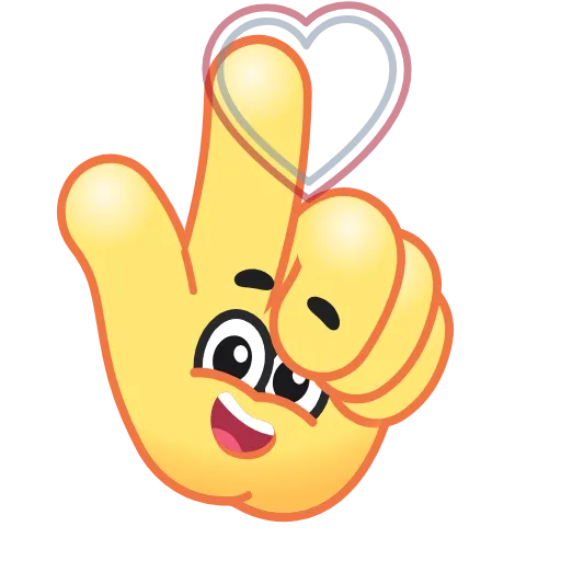 ❤️ Эмодзи «Hand Emoji» для Telegram