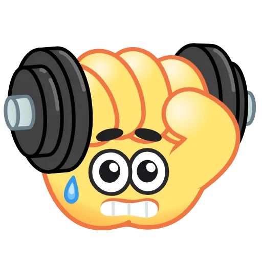 🏋️ Эмодзи «Hand Emoji» для Telegram