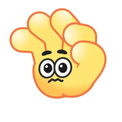 😖 Эмодзи «Hand Emoji» для Telegram