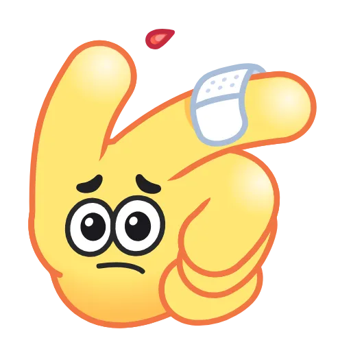 🩹 Эмодзи «Hand Emoji» для Telegram