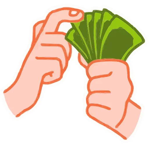 🤑 Эмодзи «Hands» для Telegram