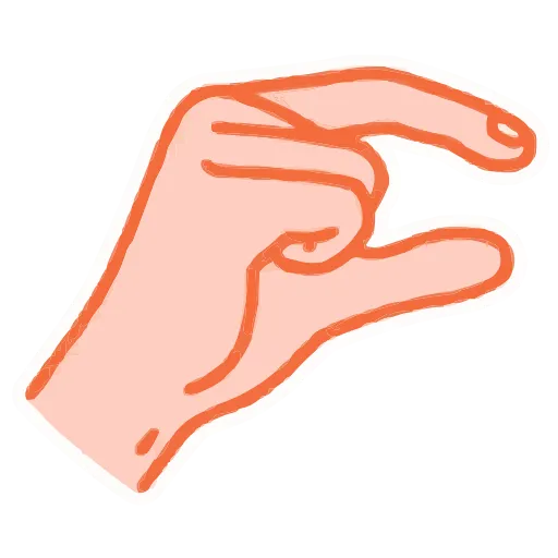 🤏 Эмодзи «Hands» для Telegram