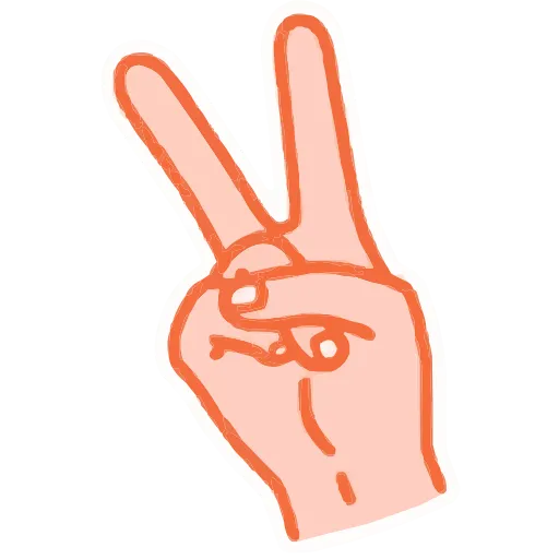 ✌ Эмодзи «Hands» для Telegram