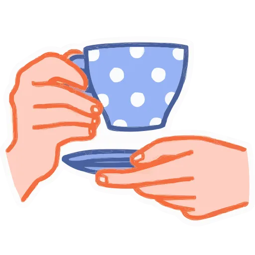 ☕️ Эмодзи «Hands» для Telegram