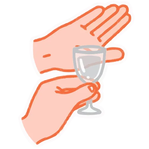 🙅‍♂️ Эмодзи «Hands» для Telegram