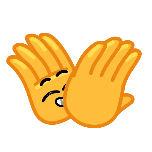 👏 Эмодзи «Руки» для Telegram