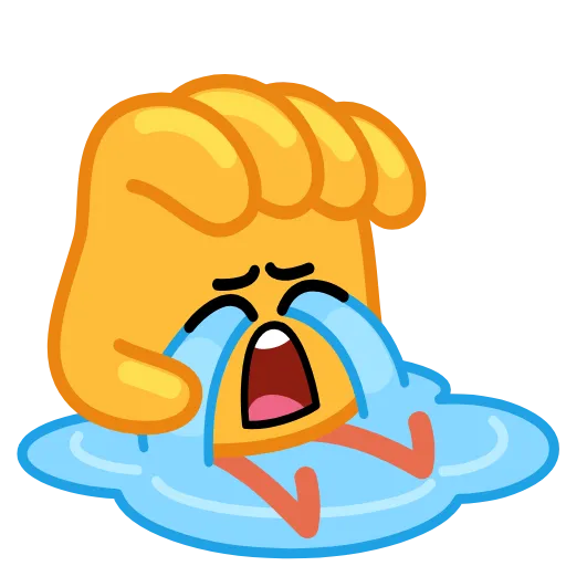 😭 Эмодзи «Руки» для Telegram