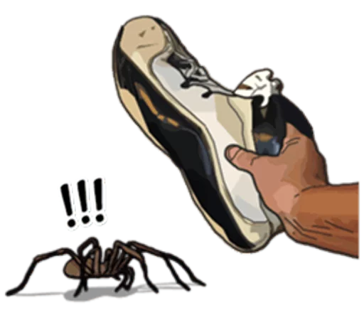 👞 Стикер «Handsome Spider» для Telegram