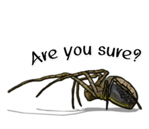🤔 Стикер «Handsome Spider» для Telegram