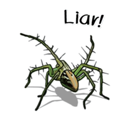 😠 Стикер «Handsome Spider» для Telegram