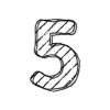 ⭐ Эмодзи «ABC Handwriting» для Telegram