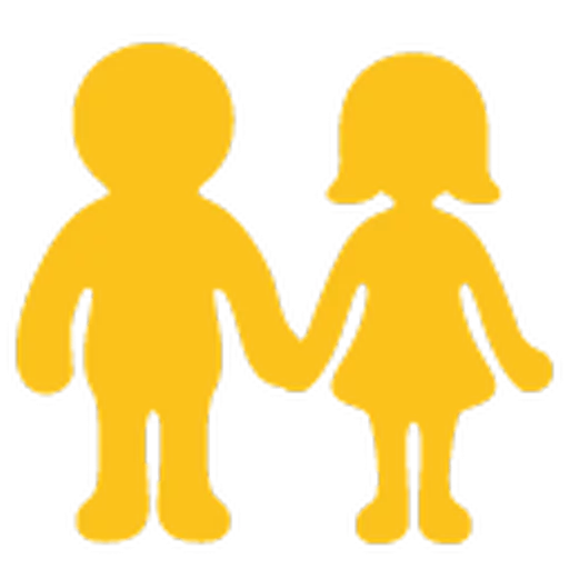 👫 Стикер «Animated Hangouts • Blob Emoji» для Telegram