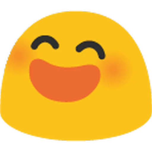 😄 Стикер «Animated Hangouts • Blob Emoji» для Telegram