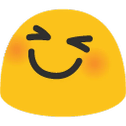 😆 Стикер «Animated Hangouts • Blob Emoji» для Telegram