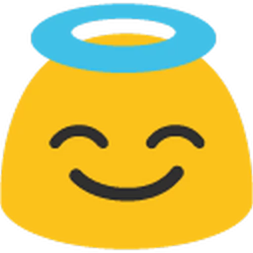 😇 Стикер «Animated Hangouts • Blob Emoji» для Telegram