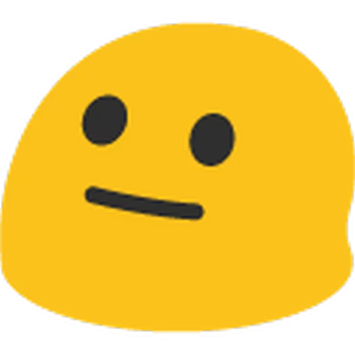 😐 Стикер «Animated Hangouts • Blob Emoji» для Telegram
