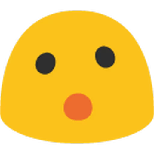 😮 Стикер «Animated Hangouts • Blob Emoji» для Telegram