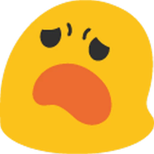 😩 Стикер «Animated Hangouts • Blob Emoji» для Telegram
