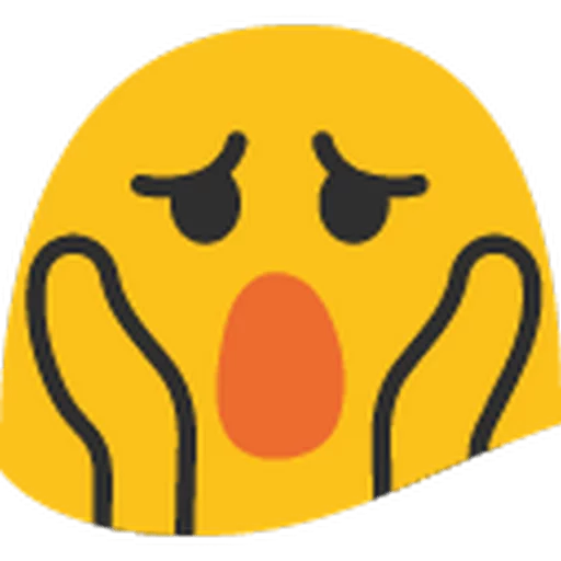 😱 Стикер «Animated Hangouts • Blob Emoji» для Telegram