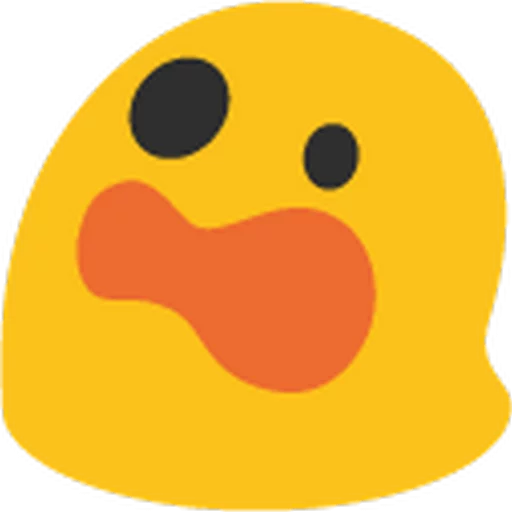 😧 Стикер «Animated Hangouts • Blob Emoji» для Telegram