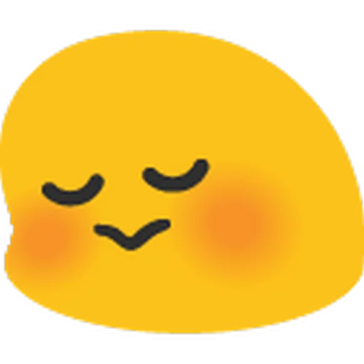 ☺️ Стикер «Animated Hangouts • Blob Emoji» для Telegram