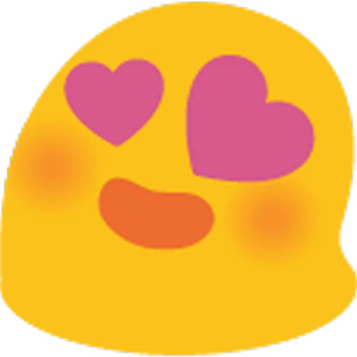 😍 Стикер «Animated Hangouts • Blob Emoji» для Telegram