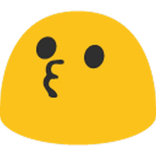 😗 Стикер «Animated Hangouts • Blob Emoji» для Telegram