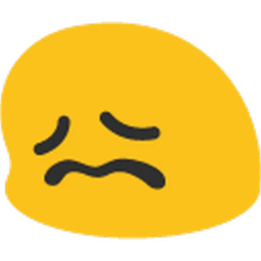 😞 Стикер «Animated Hangouts • Blob Emoji» для Telegram