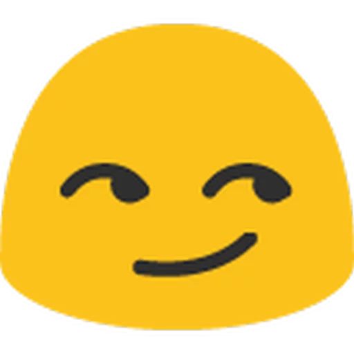 😏 Стикер «Animated Hangouts • Blob Emoji» для Telegram